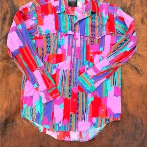Frontier Series Colorful Medium Woman’s Western Shirt